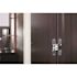 SOSS 3/4 in. x 3-3/4 in. Satin Brass Invisible Hinge