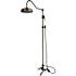 Kingston Brass Vintage 3-Handle Claw Foot Tub Faucet and Shower Combination in Oil Rubbed Bronze