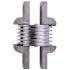 SOSS 19/32 in. x 2-3/8 in. Unplated Invisible Hinge (2-Pack)