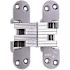 SOSS 1-1/8 in. x 4-39/64 in. Satin Chrome Invisible Hinge