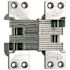 SOSS 1-3/8 in. x 4-1/2 in. Satin Chrome Invisible Hinge