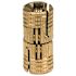 SOSS 0.394 in. x 0.394 in. Solid Brass Barrel Hinge