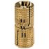 SOSS 0.472 in. x 0.472 in. Solid Brass Barrel Hinge
