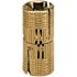 SOSS 0.551 in. x 0.551 in. Solid Brass Barrel Hinge
