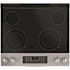 GE 30 in. 4 Burner Element Slide-In Electric Range in Stainless Steel with Self Clean