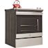 GE 30 in. 4 Burner Element Slide-In Electric Range in Stainless Steel with Self Clean