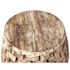 BALKENE HOME Maya Oval Wood Outdoor Garden Stool