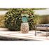 BALKENE HOME Maya Oval Wood Outdoor Garden Stool