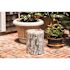 BALKENE HOME Elyse Round Wood Outdoor Garden Stool
