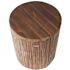 BALKENE HOME MIchael Round Wood Outdoor Garden Stool