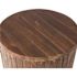BALKENE HOME MIchael Round Wood Outdoor Garden Stool