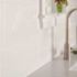 Daltile Restore 4 in. x 16 in. Ceramic Bright White Subway Tile (13.20 sq. ft./Case)