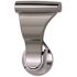 SOSS 1-3/4 in. Bright Nickel Dummy Latch Set Door Lever