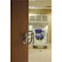 SOSS 1-3/4 in. Textured Black Dummy Latch Set Door Lever