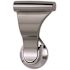SOSS 1-3/8 in. Bright Nickel Dummy Latch Set Door Lever