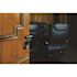 SOSS 1-3/8 in. Bright Chrome Dummy Latch Set Door Lever