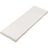 Daltile Restore Bright White 2 in. x 6 in. Glazed Ceramic Bullnose Trim Tile (0.1 sq. ft./each)