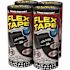 FLEX SEAL FAMILY OF PRODUCTS Flex Tape Black 8 in. x 5 ft. Strong Rubberized Waterproof Tape (4-Pack)