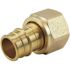 Apollo 3/4 in. Brass PEX-A Expansion Barb x 3/4 in. FNPT Female Swivel Adapter
