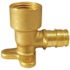 Apollo 1/2 in. Brass PEX-A Expansion Barb x 1/2 in. Female Pipe Thread Adapter 90-Degree Drop-Ear Elbow