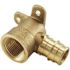Apollo 3/4 in. Brass PEX-A Expansion Barb x 3/4 in. Female Pipe Thread Adapter 90-Degree Drop-Ear Elbow