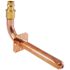 Apollo 8 in. x 3/4 in. Copper PEX-A Expansion Barb Stub-Out 90-Degree Elbow with Flange