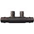 Apollo 3/4 in. Poly-Alloy PEX-A Expansion Barb Inlets x 1/2 PEX-A Expansion Barb 2-Port Open Manifold