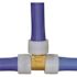 Apollo 1 in. Brass PEX-A Expansion Barb Tee