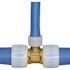 Apollo 1 in. x 1 in. x 1/2 in. Brass PEX-A Expansion Barb Reducing Tee