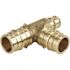 Apollo 3/4 in. x 1/2 in. x 3/4 in. Brass PEX-A Expansion Barb Reducing Tee
