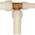 Apollo 3/4 in. x 1/2 in. x 3/4 in. Brass PEX-A Expansion Barb Reducing Tee