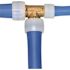 Apollo 3/4 in. x 1/2 in. x 3/4 in. Brass PEX-A Expansion Barb Reducing Tee