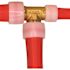 Apollo 3/4 in. x 1/2 in. x 3/4 in. Brass PEX-A Expansion Barb Reducing Tee