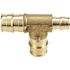 Apollo 3/4 in. x 1/2 in. x 3/4 in. Brass PEX-A Expansion Barb Reducing Tee