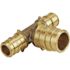 Apollo 1/2 in. x 1/2 in. x 3/4 in. Brass PEX-A Expansion Barb Reducing Tee
