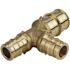 Apollo 3/4 in. x 1/2 in. x 1/2 in. Brass PEX-A Expansion Barb Reducing Tee