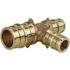 Apollo 3/4 in. x 1/2 in. x 1/2 in. Brass PEX-A Expansion Barb Reducing Tee