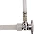 Apollo 1/2 in. Chrome-Plated Brass PEX-A Expansion Barb x 1/4 in. Compression Quarter-Turn Angle Stop Valve