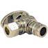 Apollo 1/2 in. Chrome-Plated Brass PEX-A Expansion Barb x 3/8 in. Compression Quarter-Turn Angle Stop Valve