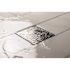Oatey Designline 6 in. x 6 in. Stainless Steel Square Shower Drain with Square Pattern Drain Cover