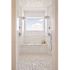 Oatey Designline 6 in. x 6 in. Stainless Steel Square Shower Drain with Square Pattern Drain Cover