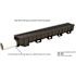U.S. TRENCH DRAIN Deep Series Black End Cap and 3 in. Pipe Adaptor for Modular Trench and Channel Drain Systems