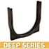 U.S. TRENCH DRAIN Deep Series Black Coupling Convertor for Modular Trench and Channel Drain Systems (Male to Male connector)