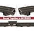 U.S. TRENCH DRAIN Compact Series End Cap for 3.2 in. Trench and Channel Drain Systems w/ Black Grate