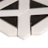 MSI Retro Fretwork 12 in. x 12 in. x 0.38 in. Polished Marble Mesh-Mounted Mosaic Floor and Wall Tile (10 sq. ft./Case)