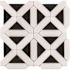 MSI Retro Fretwork 12 in. x 12 in. x 0.38 in. Polished Marble Mesh-Mounted Mosaic Floor and Wall Tile (10 sq. ft./Case)