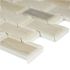 MSI Angora Framework 12 in. x 12 in. x 0.38 in. Polished Marble Mesh-Mounted Mosaic Floor and Wall Tile (10 sq. ft. /Case)