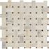 MSI Angora Basketweave 12 in. x 12 in. x 0.38 in. Polished Marble Mesh-Mounted Mosaic Floor and Wall Tile (10 sq. ft./Case)