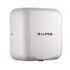 Alpine Industries Hemlock Commercial Stainless Steel White Automatic 220-Volt High-Speed Electric Hand Dryer