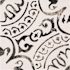 MSI Baroque Stamp Matte Porcelain Black and White Encaustic Tile 8 in. x 8 in., Floor & Wall (5.16 sq. ft./Case)